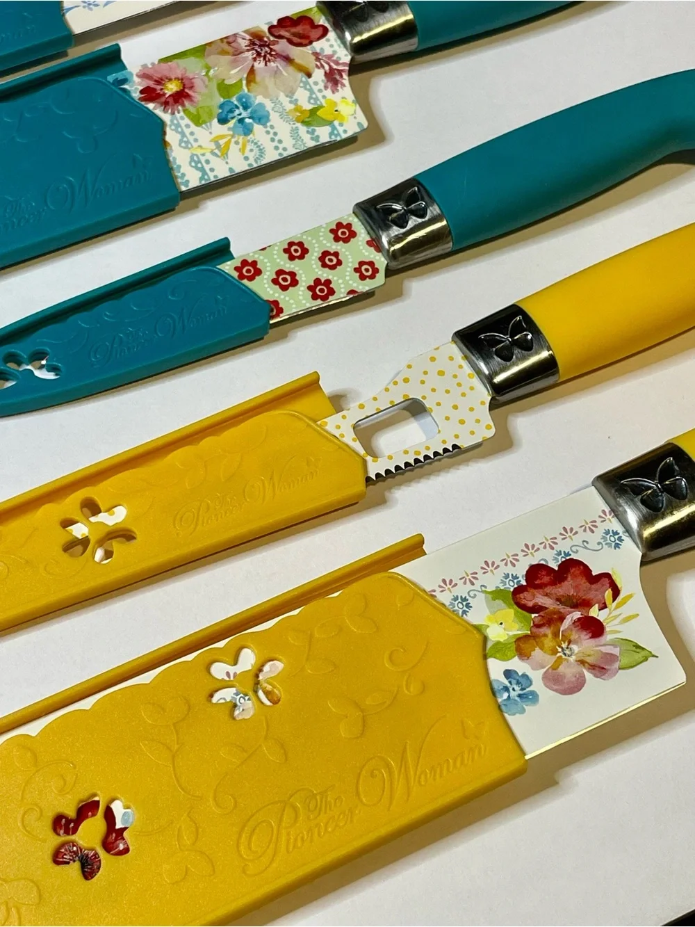 The Pioneer Woman Wildflower Whimsy 7-Piece Cutlery Knife Set - Limited Edition